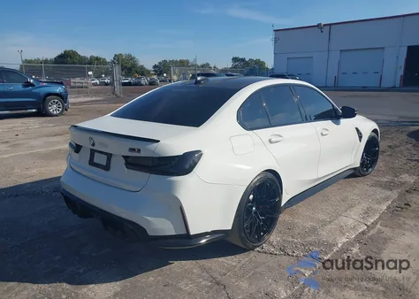 2022 BMW M3 Competition xDrive from USA, damaged, VIN WBS43AY03NFL95677